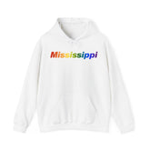 Mississippi Hoodie: Vibrant Pride Gradient Design