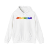 Mississippi Hoodie: Vibrant Pride Gradient Design