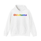 Oklahoma Hoodie: Vibrant Pride Gradient Design