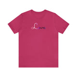 Genderfluid Love Script Tee: Subtly Elegant Pride T-Shirt