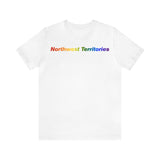Northwest Territories Pride Gradient T-Shirt: LGBTQ+ Designed Tee