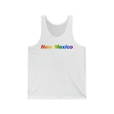 New Mexico Tank-Top: Vibrant Pride Gradient Design