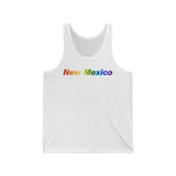 New Mexico Tank-Top: Vibrant Pride Gradient Design