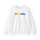 Nevada Sweatshirt: Vibrant Pride Gradient Design