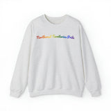 Northwest Territories Pride Sweatshirt: Flowing Cursive Design with LGBTQ+ Gradient