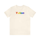 Yukon Pride Gradient T-Shirt: LGBTQ+ Designed Tee