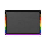 Philadelphia Pride Flag Magnet: Wavey Rectangle Button for Fridge