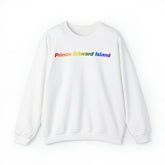Prince Edward Island Pride Gradient Sweater: LGBTQ+ Designed Sweatshirt