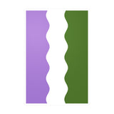Genderqueer Flag Ripple Decal: Wavey Pride Sticker