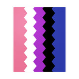 Genderfluid Flag Wavey Decal: Sharp Pride Sticker