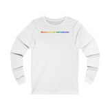 Newfoundland and Labrador Pride Gradient Long Sleeve Tee: LGBTQ+ Designed Shirt