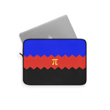 Polyamory Pride Flag Laptop Sleeve: Wavey Print Protective Case