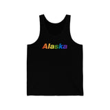 Alaska Tank-Top: Vibrant Pride Gradient Design