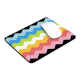 Queer Pride Flag Wavey Mousepad: Sharp Design for Desk
