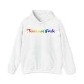 Tennessee Pride Hoodie: Flowing Cursive Design with LGBTQ+ Gradient