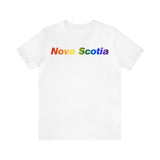Nova Scotia Pride Gradient T-Shirt: LGBTQ+ Designed Tee
