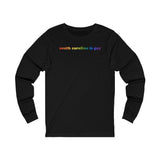 South Carolina is Gay Pride Long Sleeve T-Shirt: LGBTQ+ Flag Gradient Tee