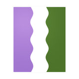 Genderqueer Flag Ripple Decal: Wavey Pride Sticker