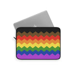 Philadelphia Pride Flag Laptop Sleeve: Wavey Print Protective Case