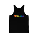 Missouri Tank-Top: Vibrant Pride Gradient Design