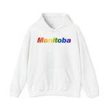 Manitoba Pride Gradient Hoodie: LGBTQ+ Designed Sweater