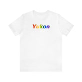 Yukon Pride Gradient T-Shirt: LGBTQ+ Designed Tee