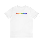Georgia is Gay Pride T-Shirt: LGBTQ+ Flag Gradient Tee