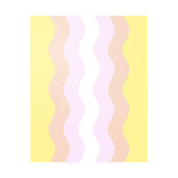 Pangender Flag Ripple Decal: Wavey Pride Sticker