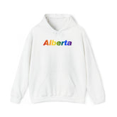 Alberta Pride Gradient Hoodie: LGBTQ+ Designed Sweater