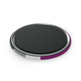 Asexual Pride Flag Magnet: Ripple Round Button for Fridge