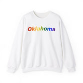 Oklahoma Sweatshirt: Vibrant Pride Gradient Design