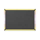 Pangender Pride Flag Magnet: Ripple Rectangle Button for Fridge