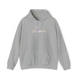 Pangender Love Script Hoodie: Subtly Elegant Pride Sweatshirt