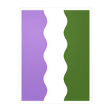 Genderqueer Flag Ripple Decal: Wavey Pride Sticker
