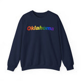 Oklahoma Sweatshirt: Vibrant Pride Gradient Design