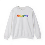 Arizona Sweatshirt: Vibrant Pride Gradient Design
