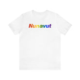 Nunavut Pride Gradient T-Shirt: LGBTQ+ Designed Tee