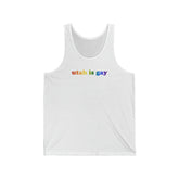 Utah is Gay Pride Tank-Top: LGBTQ+ Flag Gradient Tank