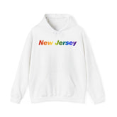 New Jersey Hoodie: Vibrant Pride Gradient Design