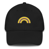 Embroidered Intersex Rainbow Hat: Pride Flag LGBTQ+ Design