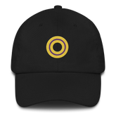 Embroidered Hat: Intersex Pride Ring Emblem Design