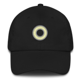 Embroidered Hat: Demigender Pride Ring Emblem Design