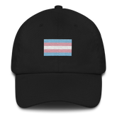 Transgender Pride Flag Embroidered Hat