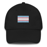 Transgender Pride Flag Embroidered Hat
