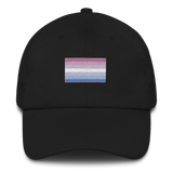 Bigender Pride Flag Embroidered Hat