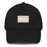 Pangender Pride Flag Embroidered Hat