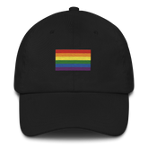 Pride Flag Embroidered Hat