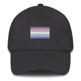Bigender Pride Flag Embroidered Hat