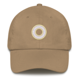 Embroidered Hat: Pangender Pride Ring Emblem Design