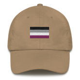 Asexual Pride Flag Embroidered Hat